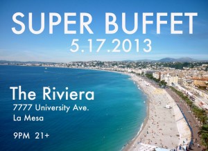 super buffet at rivera flyer